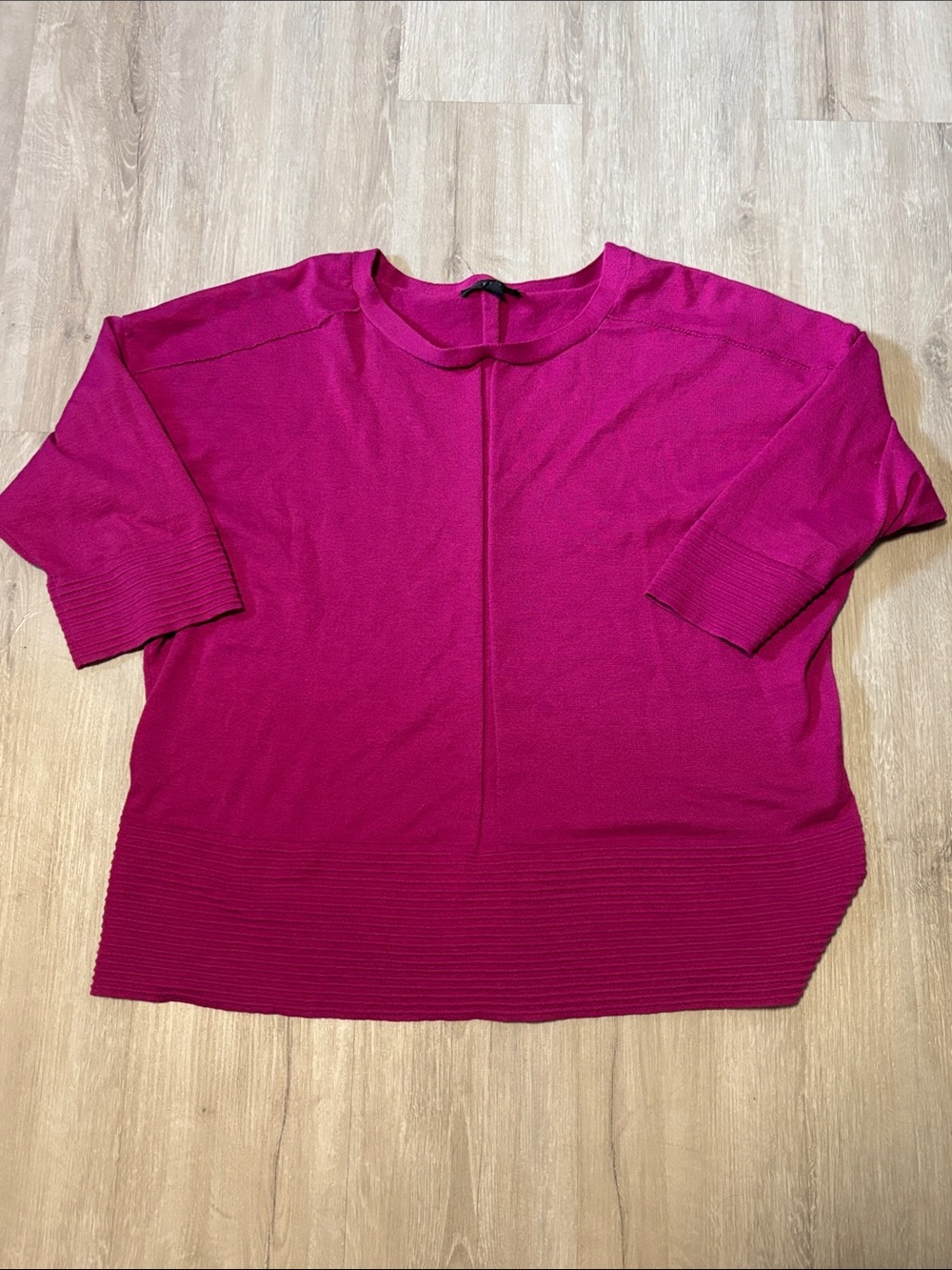 Cyrus‎ Bright Fuchsia Relaxed Knit Top